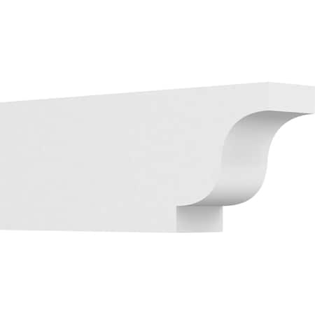 Ekena Millwork Standard Newport Architectural Grade PVC Rafter Tail, 3"W X 6"H X 16"L RFTP03X06X16NEW